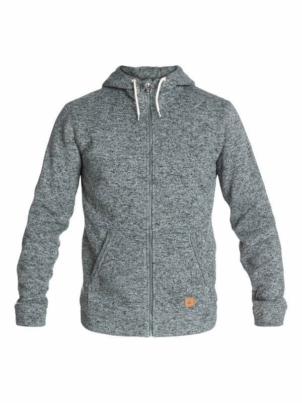 quiksilver, Keller Zip, MEDIUM GREY HEATHER (kpwh) 0 Keller Zip EQYFT03022 Quiksilver