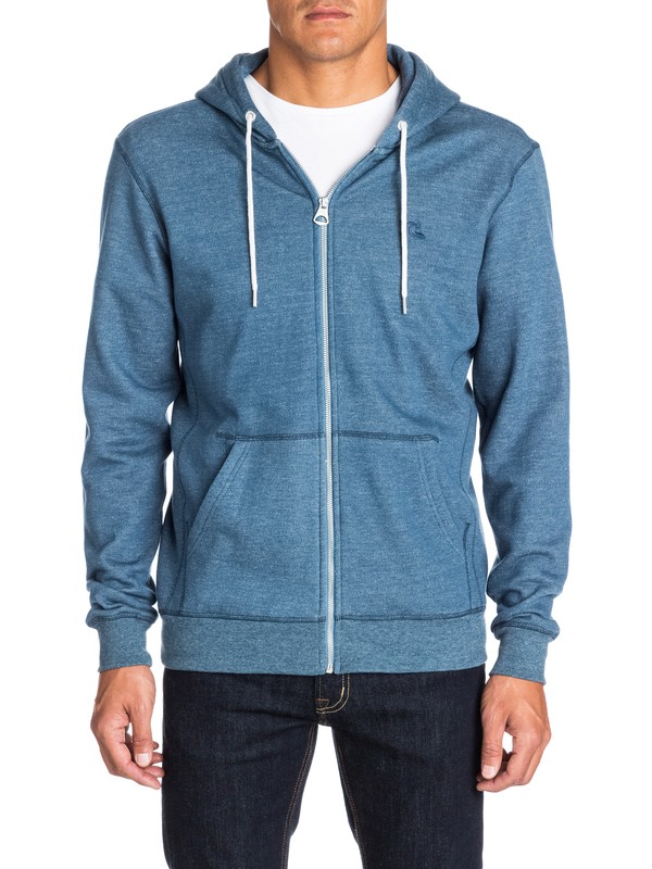 quiksilver, Everyday Heather Zip - Sweat à capuche zippé, DARK DENIM (brq0) 0 Everyday Heather Zip - Sweat à capuche zippé EQYFT03074 Quiksilver