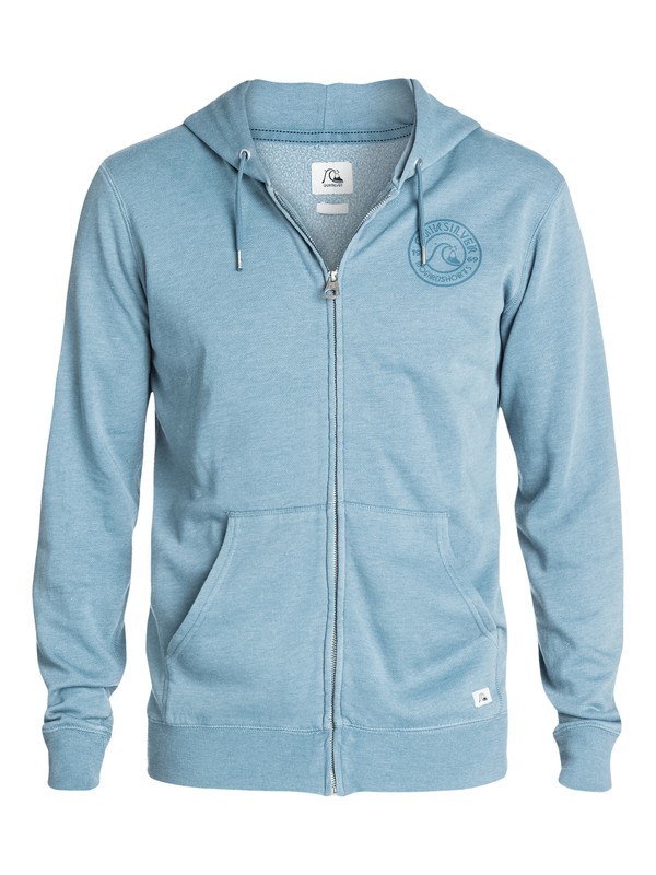 quiksilver, Prescott Zip Hoodie, BLUESTONE (bmc0) 0 Prescott Zip Hoodie EQYFT03142 Quiksilver
