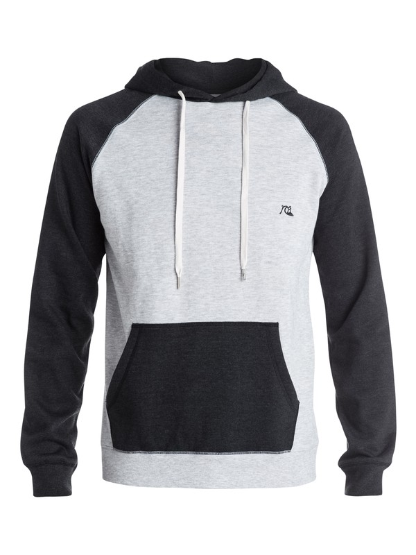 quiksilver, Major Block Pullover Fleece, ANTHRACITE (kvj0) 0 Major Block Pullover Fleece EQYFT03185 Quiksilver