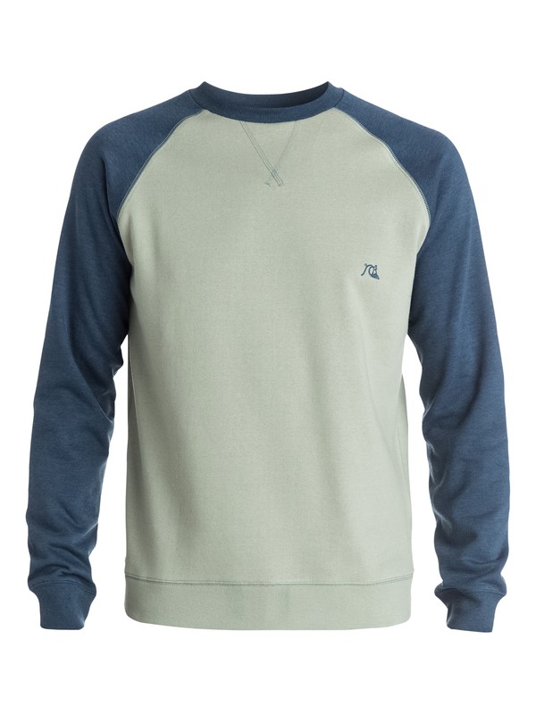 quiksilver, Major Block Crew Fleece, DARK DENIM (brq0) 0 Major Block Crew Fleece EQYFT03187 Quiksilver