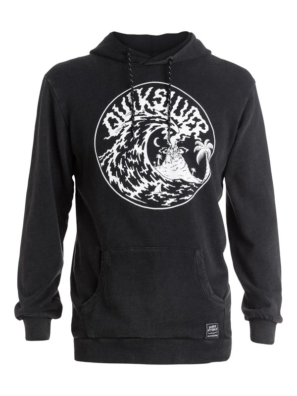 quiksilver, Beaten Pullover Fleece, ANTHRACITE (kvj0) 0 Beaten Pullover Fleece EQYFT03195 Quiksilver