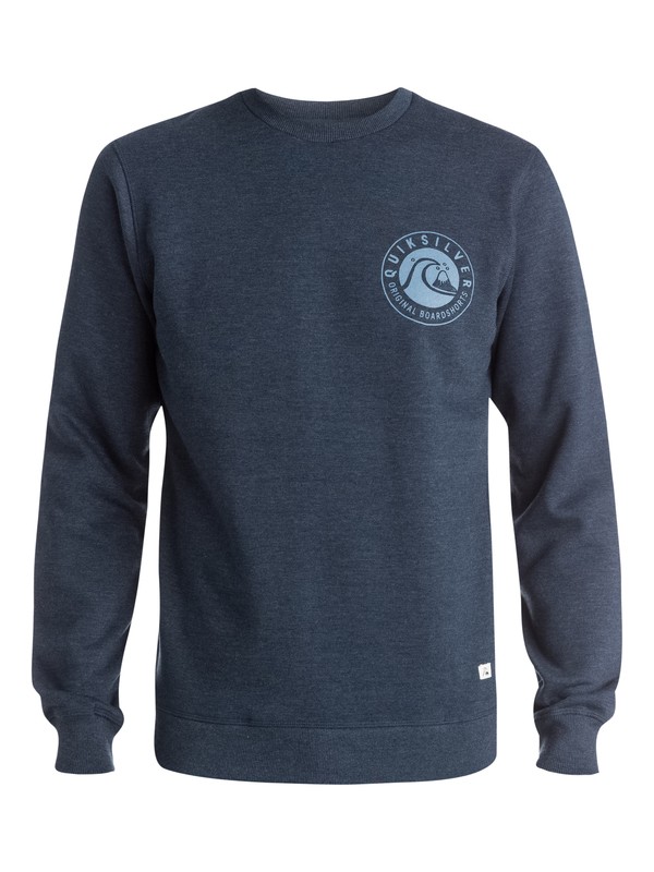 quiksilver, Major Sweatshirt, NAVY BLAZER (byj0) 0 Major Sweatshirt EQYFT03246 Quiksilver
