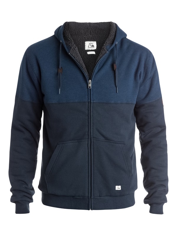 quiksilver, Color Block Sherpa, NAVY BLAZER (byj0) 0 Color Block Sherpa EQYFT03262 Quiksilver