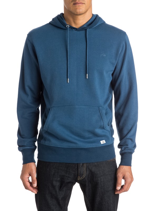 quiksilver, Essential - Sweat à capuche, DARK DENIM (brq0) 0 Essential - Sweat à capuche EQYFT03289 Quiksilver
