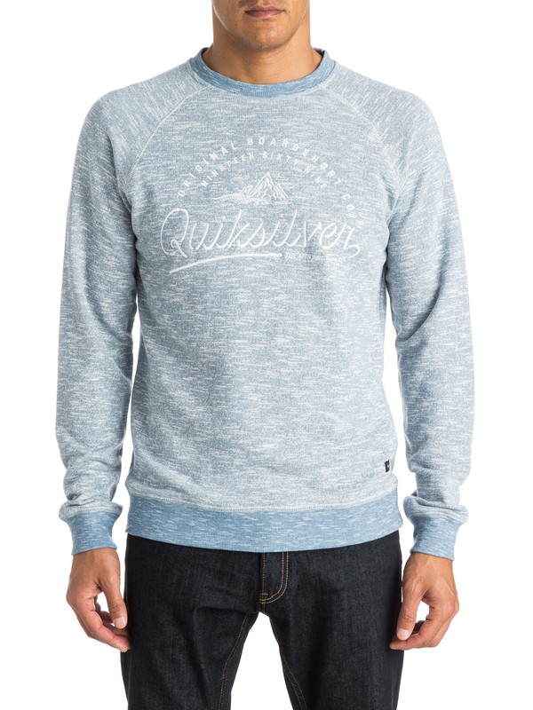 quiksilver, Road Tripper Crew - Sweatshirt, FEDERAL BLUE (bnc0) 0 Road Tripper Crew - Sweatshirt EQYFT03293 Quiksilver
