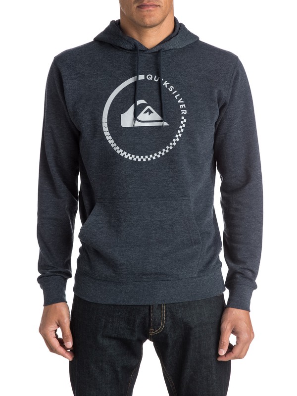 quiksilver, Everyday Active Check - Sweat à capuche, NAVY BLAZER HEATHER (byjh) 0 Everyday Active Check - Sweat à capuche EQYFT03338 Quiksilver
