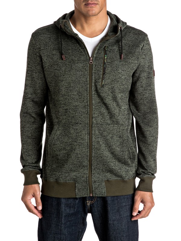 quiksilver, Trapper - Sweat à capuche technique zippé, FOREST NIGHT (csn0) 0 Trapper - Sweat à capuche technique zippé EQYFT03392 Quiksilver