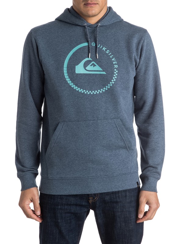 quiksilver, Big Logo - Hoodie, NAVY BLAZER HEATHER (byjh) 0 Big Logo - Hoodie EQYFT03432 Quiksilver