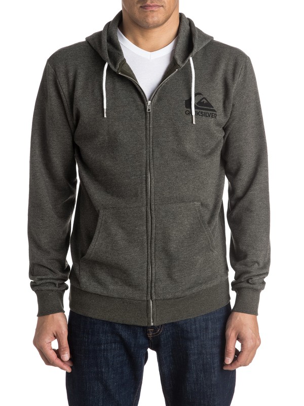 quiksilver, Jungle Forest Zip-Up Hoodie, FOREST NIGHT (csn0) 0 Jungle Forest Zip-Up Hoodie EQYFT03434 Quiksilver