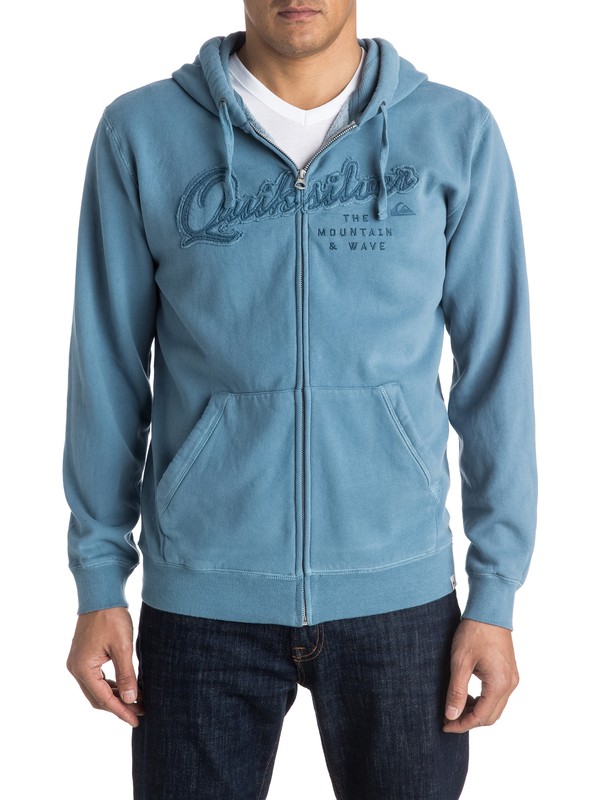 quiksilver, Home Front - Sweat à capuche zippé, CAPTAINS BLUE (bme0) 0 Home Front - Sweat à capuche zippé EQYFT03440 Quiksilver