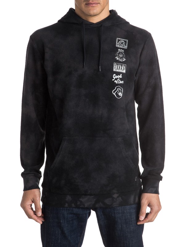 quiksilver, Tie And Dye - Sweat à capuche, BLACK (kvj0) 0 Tie And Dye - Sweat à capuche EQYFT03441 Quiksilver