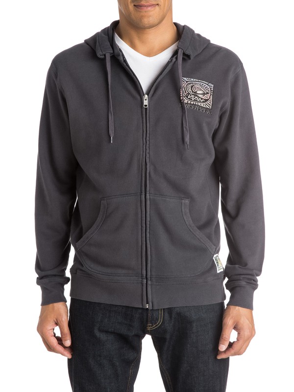 quiksilver, Planets Zip-Up Hoodie, TARMAC (kta0) 0 Planets Zip-Up Hoodie EQYFT03484 Quiksilver