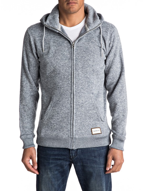 quiksilver, Keller - Sweat à capuche zippé, LIGHT GREY HEATHER (sgrh) 0 Keller - Sweat à capuche zippé EQYFT03530 Quiksilver