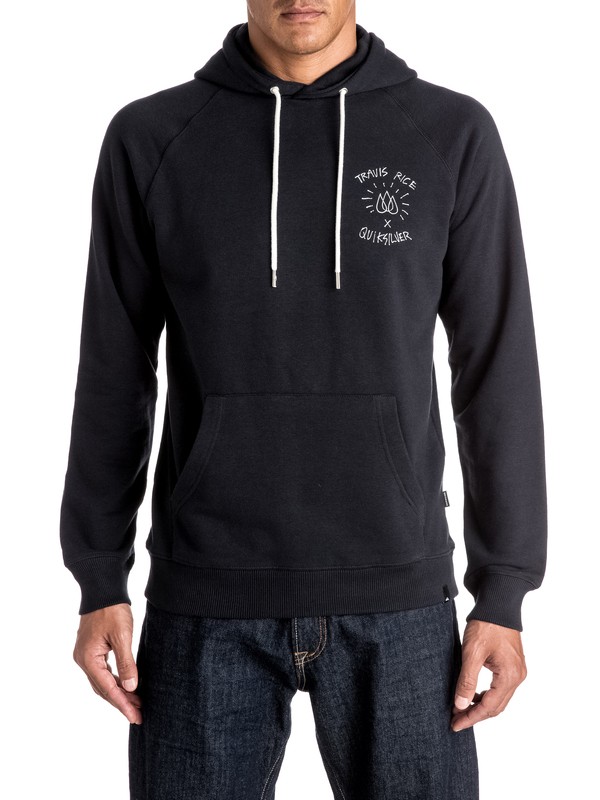 quiksilver, Travis Rice Hoodie, BLACK (kvj0) 0 Travis Rice Hoodie EQYFT03619 Quiksilver