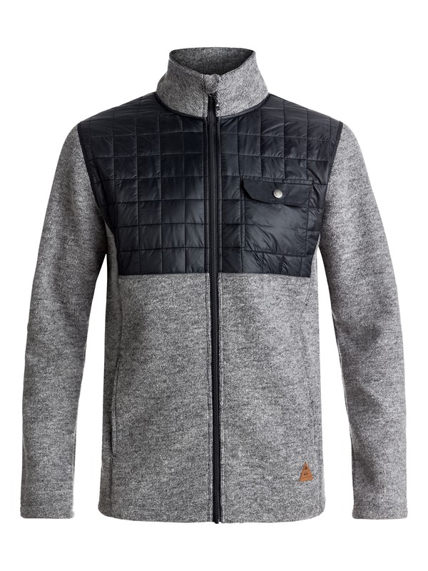 quiksilver, Into The Wild Hybrid - Polaire technique zippée, GREY HEATHER (kpgh) 0 Into The Wild Hybrid - Polaire technique zippée EQYFT03631 Quiksilver