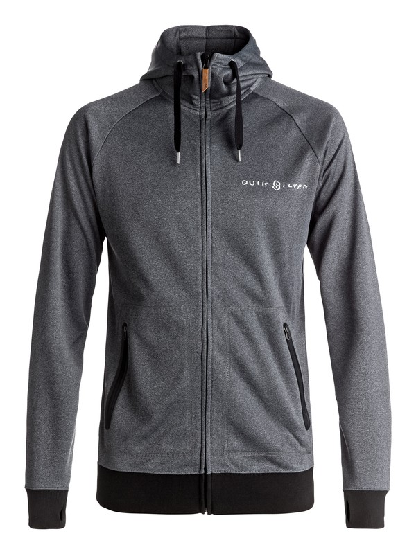 quiksilver, M&W - Polaire technique zippée pour Homme, BLACK (kvj0) 0 M&W - Polaire technique zippée pour Homme EQYFT03634 Quiksilver