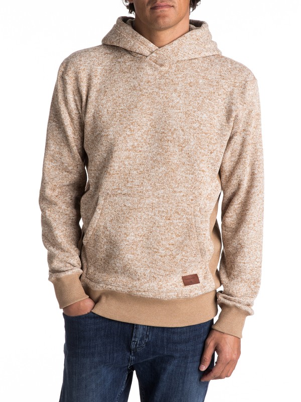 quiksilver, Keller - Sweat à capuche en polaire, OATMEAL HEAHTER (wcdh) 0 Keller - Sweat à capuche en polaire Blanc EQYFT03660 Quiksilver