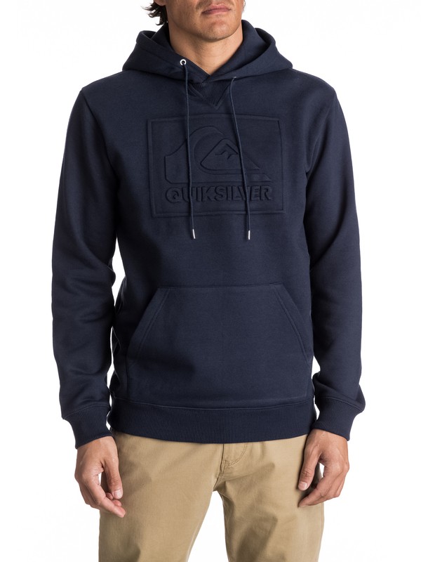 quiksilver, Box Spray Hoodie, NAVY BLAZER (byj0) 0 Box Spray Hoodie EQYFT03688 Quiksilver