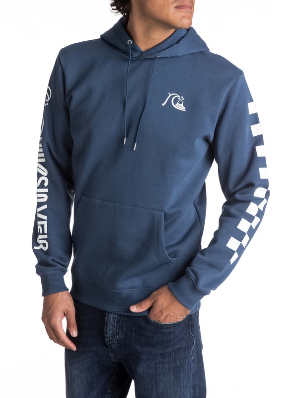 quiksilver, Early Daze - Sweat à capuche pour Homme, DARK DENIM (brq0) 0 Early Daze - Sweat à capuche pour Homme EQYFT03701 Quiksilver