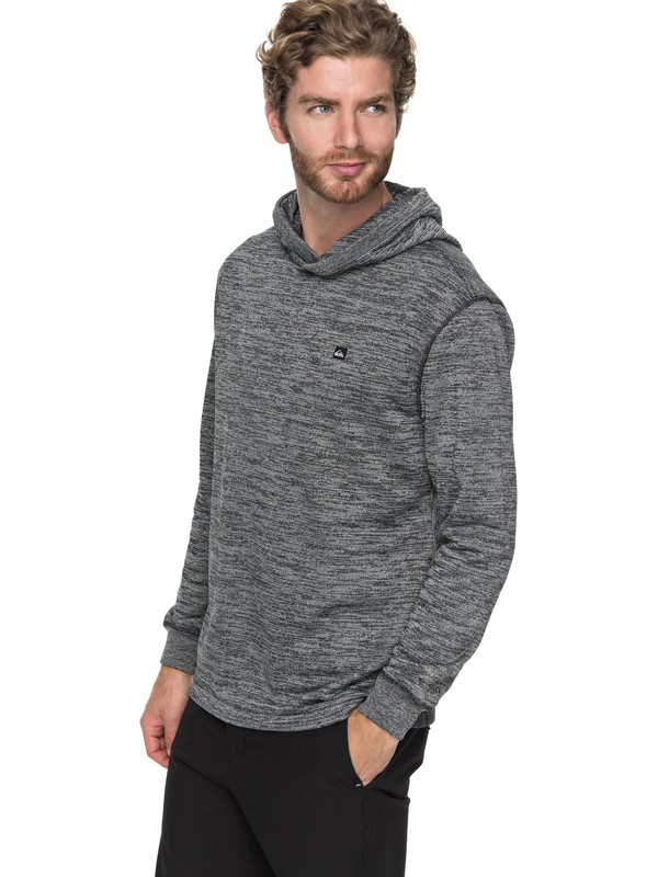 quiksilver, Kurzo Technical Hoodie, DARK GREY HEATHER (krph) 0 Kurzo Technical Hoodie EQYFT03755 Quiksilver