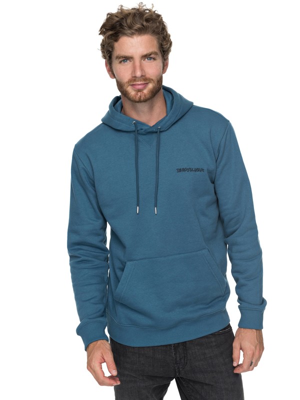 quiksilver, Critical Dates Hoodie, REAL TEAL (bpr0) 0 Critical Dates Hoodie Blue EQYFT03758 Quiksilver