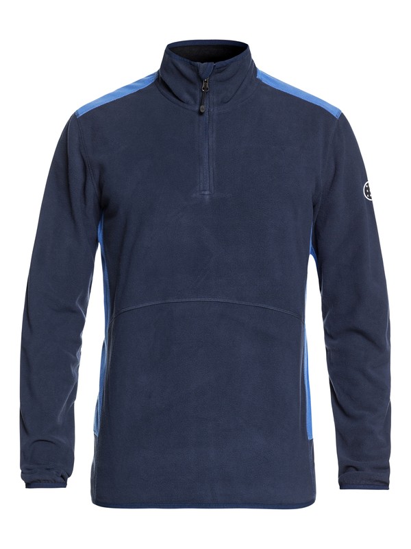 quiksilver, Aker - Polar técnico con media cremallera para Hombre, DRESS BLUES (btk0) 0 Aker - Polar técnico con media cremallera para Hombre Azul EQYFT03784 Quiksilver