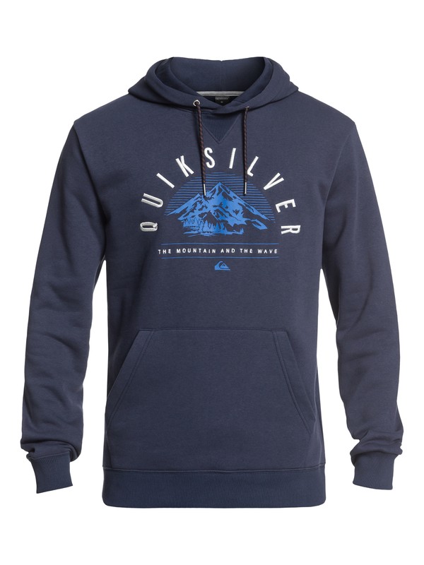 quiksilver, Big Logo Technical Hoodie with DryFlight®, DRESS BLUES (btk0) 0 Big Logo Technical Hoodie with DryFlight® Blue EQYFT03789 Quiksilver