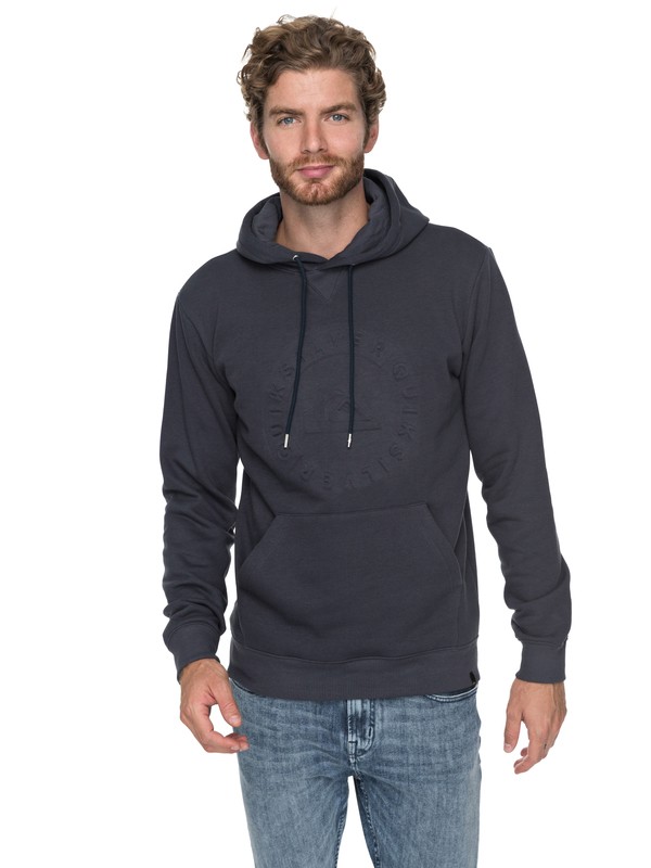 quiksilver, Hood Embossed - Sweat à capuche pour Homme, BLUE NIGHTS (bst0) 0 Hood Embossed - Sweat à capuche pour Homme Bleu EQYFT03793 Quiksilver