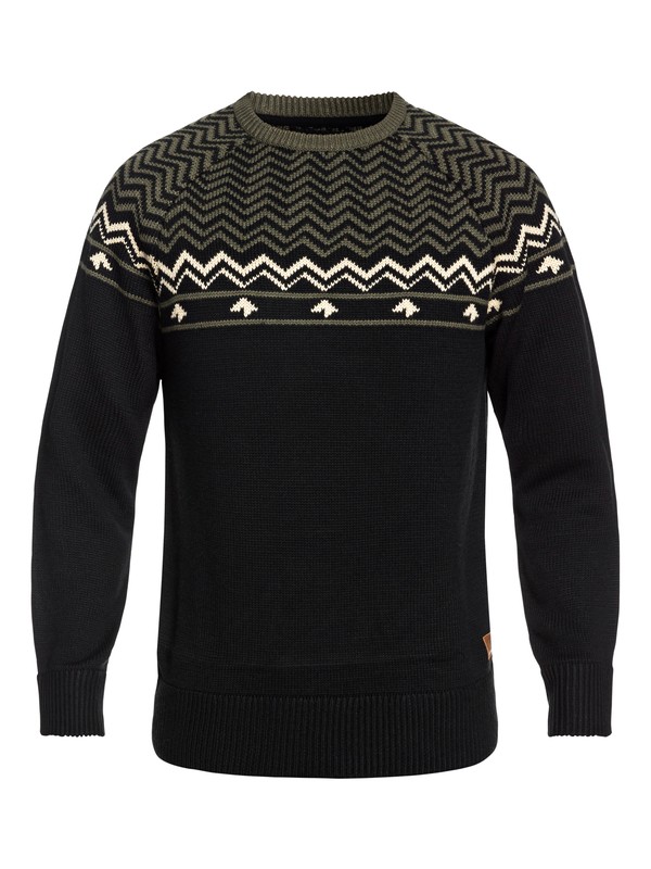 0 Dude - Technical Knitted Jumper for Men Black EQYFT03804 Quiksilver