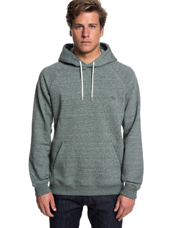 quiksilver, Everyday - Hoodie for Men, THYME HEATHER (cqyh) 0 Everyday - Hoodie for Men Brown EQYFT03846 Quiksilver