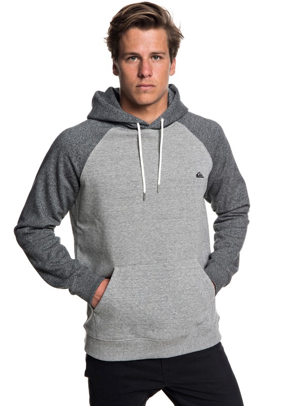 quiksilver, Everyday Hoodie, DARK GREY HEATHER (krph) 0 Everyday Hoodie Black EQYFT03846 Quiksilver