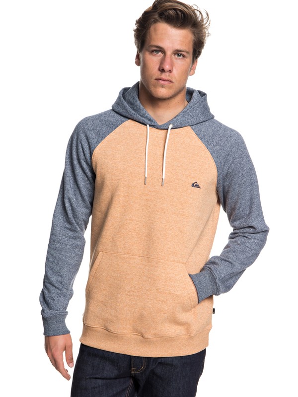 quiksilver, Everyday - Hoodie for Men, INCA GOLD HEATHER (nmyh) 0 Everyday - Hoodie for Men Orange EQYFT03846 Quiksilver