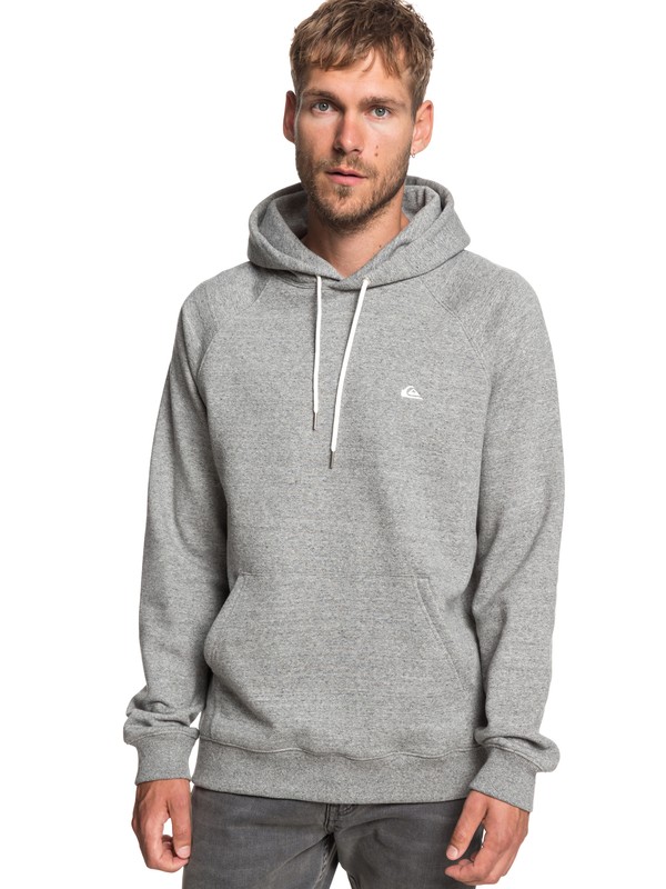 quiksilver, Everyday Hoodie, LIGHT GREY HEATHER (seyh) 0 Everyday Hoodie Grey EQYFT03846 Quiksilver