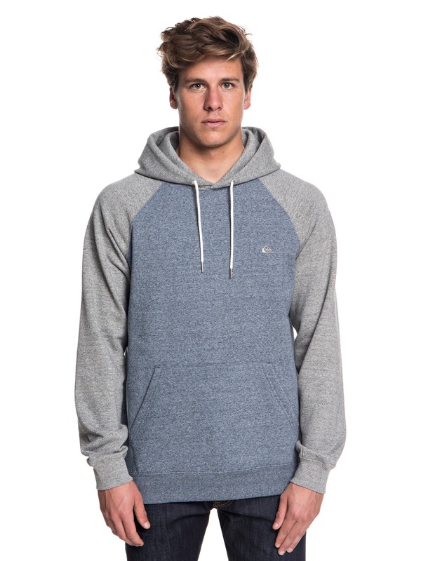 quiksilver, Everyday Hoodie, NAVY BLAZER HEATHER/LGH (xbbs) 0 Everyday Hoodie Blue EQYFT03846 Quiksilver