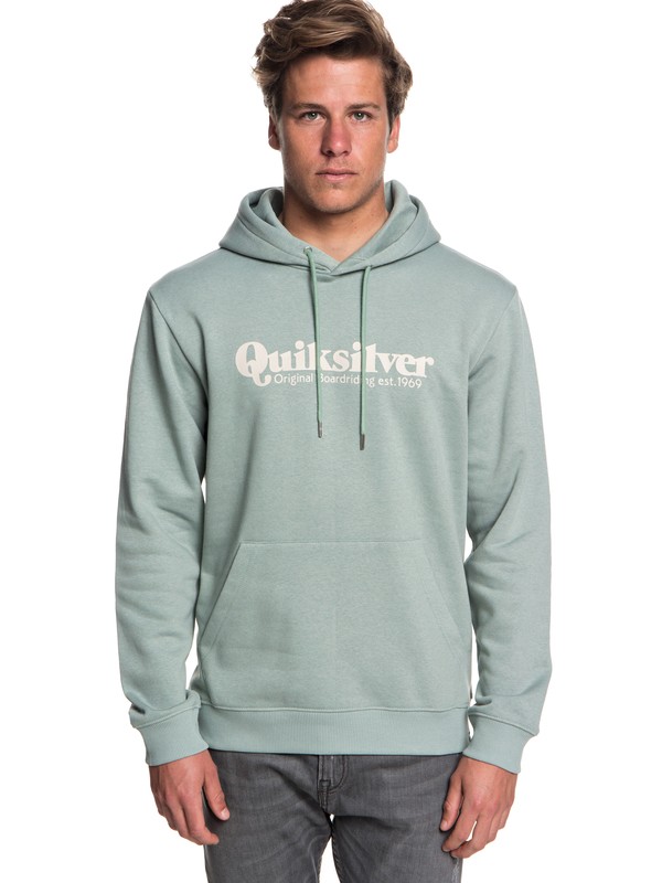 quiksilver, Fineline Hoodie, GREEN MEDIUM (ghn0) 0 Fineline Hoodie Green EQYFT03900 Quiksilver