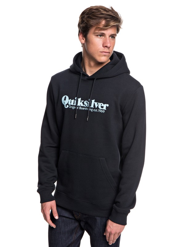 quiksilver, Fineline Hoodie, BLACK (kvj0) 0 Fineline Hoodie Black EQYFT03900 Quiksilver