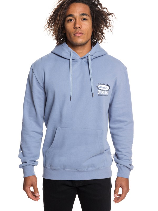 quiksilver, Originals Hoodie, STONE WASH (bkj0) 0 Originals Hoodie Blue EQYFT03963 Quiksilver