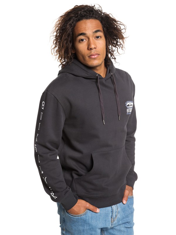quiksilver, Originals Hoodie, TARMAC (kta0) 0 Originals Hoodie Black EQYFT03963 Quiksilver