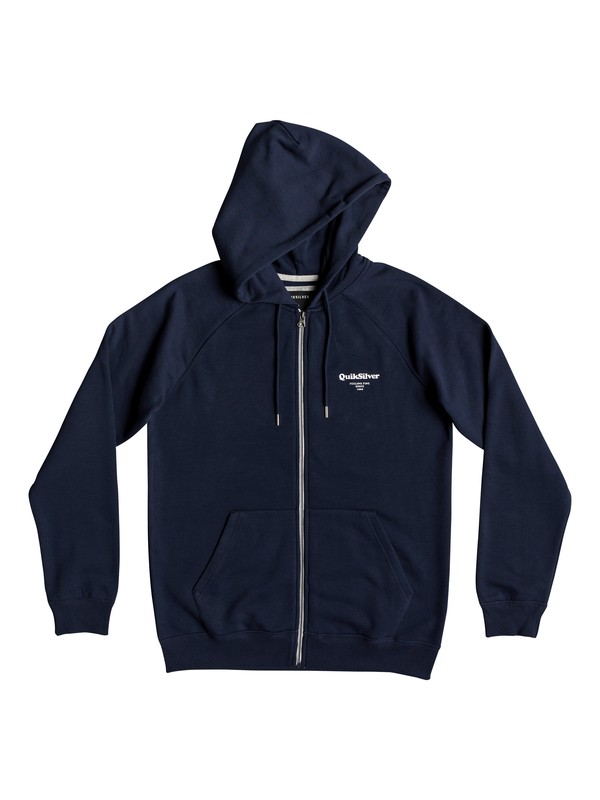 quiksilver, Deacon Zip-Up Hoodie, NAVY BLAZER (byj0) 0 Deacon Zip-Up Hoodie Blue EQYFT03971 Quiksilver