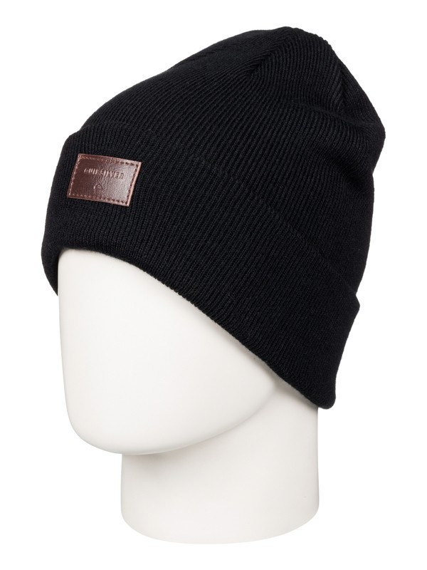 quiksilver, Brigade - Gorro Con Dobladillo, BLACK (kvj0) 0 Brigade - Gorro Con Dobladillo EQYHA03038 Quiksilver
