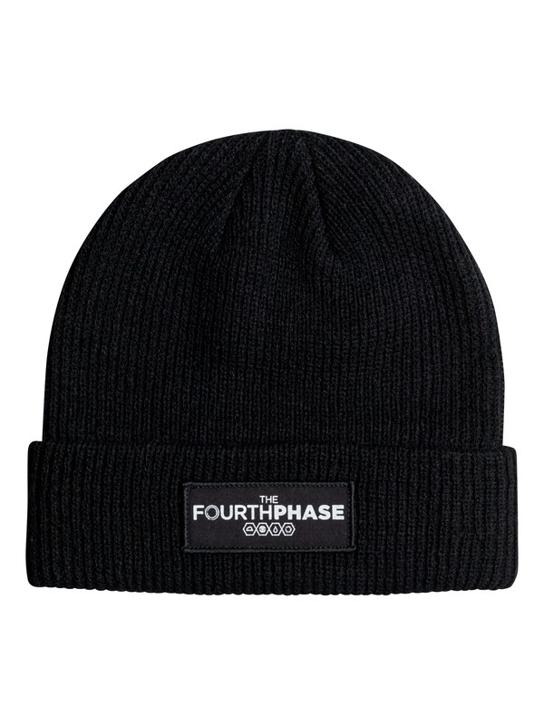 quiksilver, The Fourth Phase Beanie, BLACK (kvj0) 0 The Fourth Phase Beanie EQYHA03058 Quiksilver