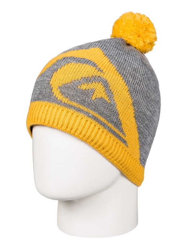quiksilver, Barrow - Bonnet pour Homme, GREY HEATHER (kpgh) 0 Barrow - Bonnet pour Homme EQYHA03067 Quiksilver