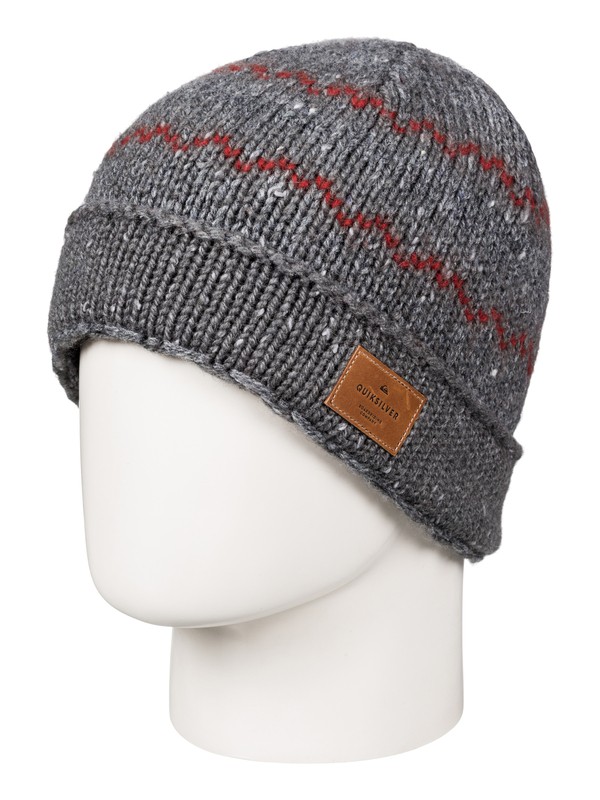quiksilver, Nash - Beanie für Männer, GREY HEATHER (kpgh) 0 Nash - Beanie für Männer Schwarz EQYHA03069 Quiksilver