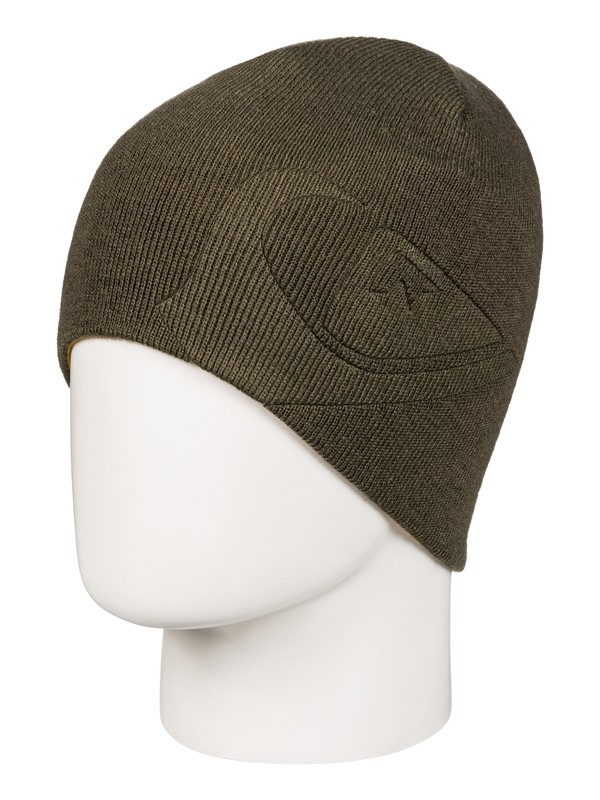 quiksilver, M&W - Wendbares-Beanie, GRAPE LEAF (cre0) 0 M&W - Wendbares-Beanie Braun EQYHA03070 Quiksilver