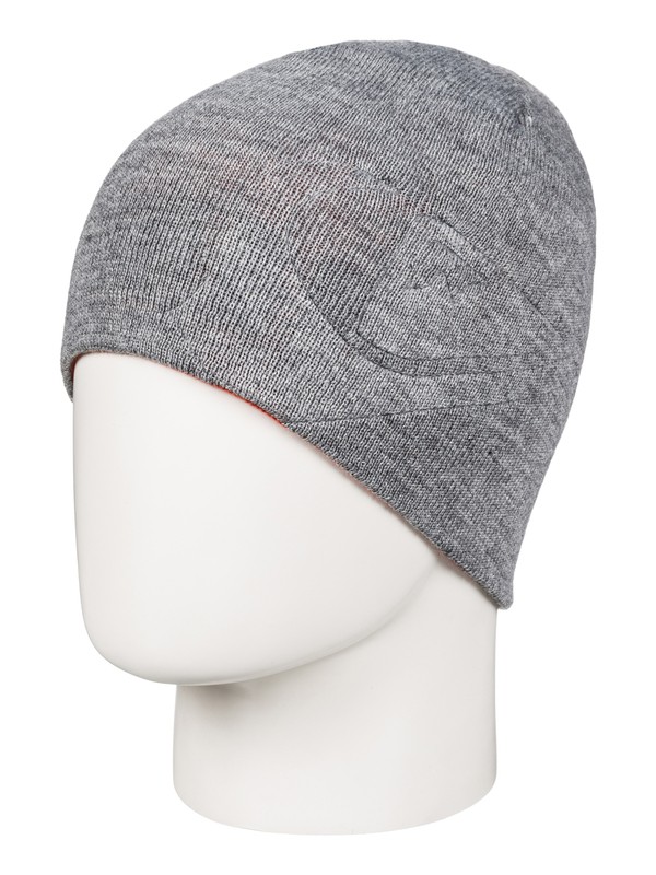 quiksilver, M&W - Wendbares-Beanie, GREY HEATHER (knfh) 0 M&W - Wendbares-Beanie Schwarz EQYHA03070 Quiksilver
