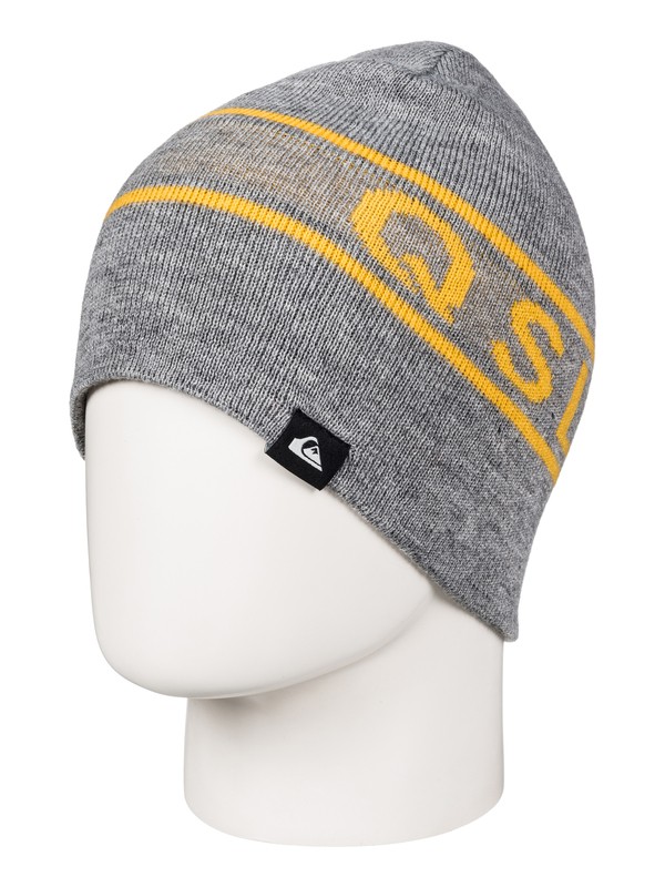 quiksilver, Knox - Gorro para Hombre, GREY HEATHER (kpgh) 0 Knox - Gorro para Hombre Negro EQYHA03073 Quiksilver