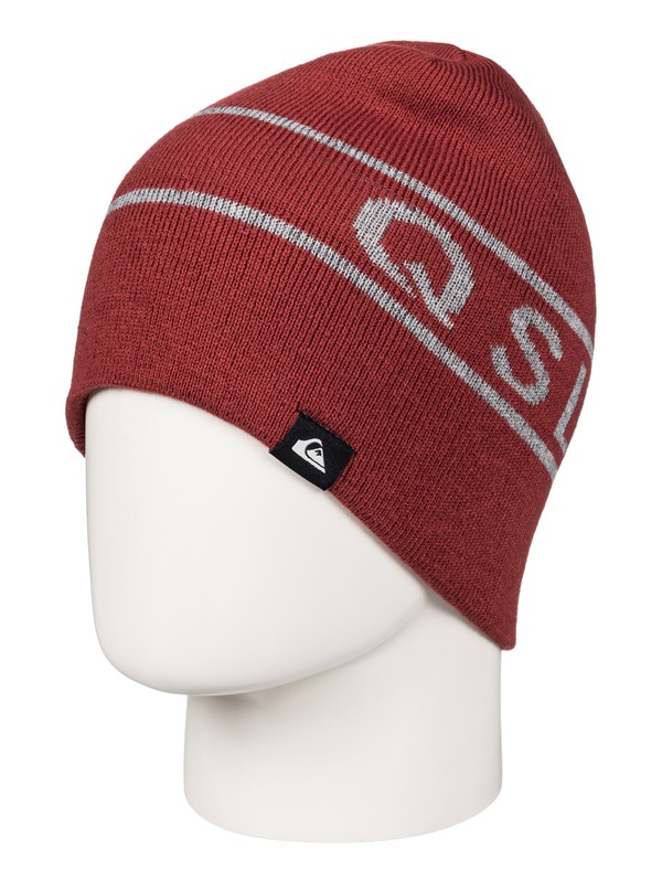 quiksilver, Knox Beanie, KETCHUP RED (rqp0) 0 Knox Beanie Red EQYHA03073 Quiksilver