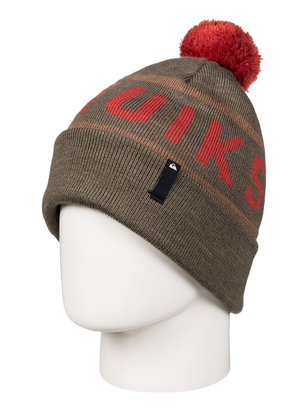 quiksilver, Summit Beanie, GRAPE LEAF (cre0) 0 Summit Beanie EQYHA03074 Quiksilver