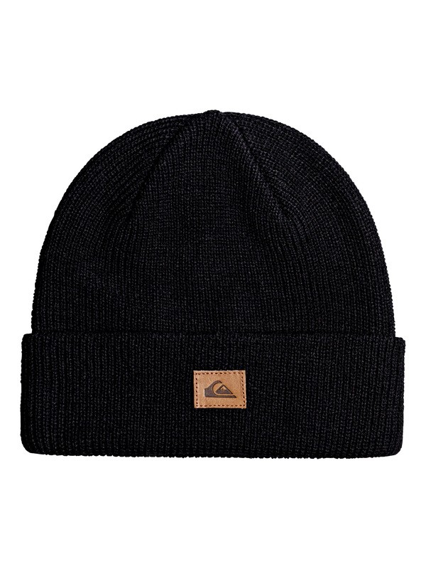 quiksilver, Performed Cuff Beanie, BLACK (kvj0) 0 Performed Cuff Beanie Black EQYHA03089 Quiksilver